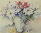 Jane Peterson Watercolor on Paper