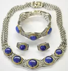 Konstantino 22K and Sterling & Lapis Set