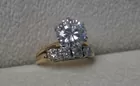 14K YG Ladies Ring w/ 3.19 ct Diamond