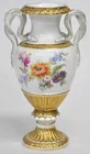 Meissen Vase with Snake Handles