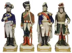 Porcelain French Soldier Figurines