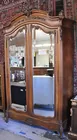 8.5' Tall, Ornate French-Carved Armoire