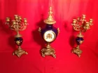 Urn Clock Set - Circa 1890