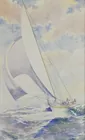 Francis W. Bancroft Watercolor