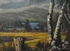 Sgd. Helio Wernegreen Landscape Painting