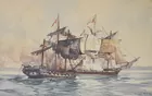 Watercolor by Frank Vining Smith
