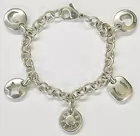 Tiffany & Co. Sterling Charm Bracelet