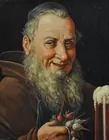 Painting of Friar sgd. M. Wysocki