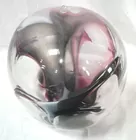 Peter Bramhall Abstract Art Glass Sphere