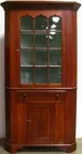 Ca. 1780 Chippendale Corner Cupboard