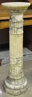 Antq. White Marble Column Pedestal