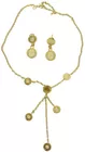 Bulgari 18K Gold Diamond Necklace/Earrings