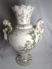Pair of French Faience vases. Circa 1900