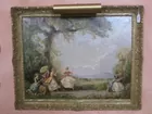 Oil on canvas painting by F Bullard Williams 