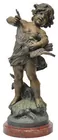 23-in. tall White Metal Figure