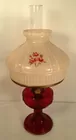 1939 Aladdin Ruby Red Lincoln Drape Lamp