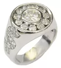 14K Ring w/1.05 Carat Diamond Center