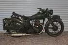#103 1945 BSA M20 Girder Fork