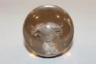 2 5/16 Eagle on Stone sulfide marble
