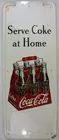 Coca Cola Metal Sign, Serve Coke at Home