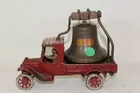 Cast Iron Toy Truck with a Liberty Bell