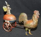 Fabric Marke EPL Early Tin German Toy