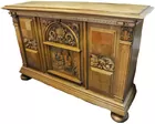 Tall Ornately Cvd. Antq. Sideboard