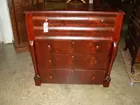 ANTIQUE MAHOGANY CHEST