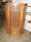 OAK CHINA CABINET 