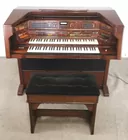 Lowrey Celebration Electric Organ W/ Bench *works*