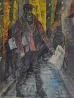 Painting sgd. Storey