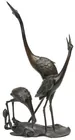 Bronze Herons Sculpture-Incense Burner