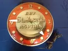 St. Joseph Aspirin Lighted Clock