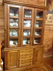 Virginia House 2 Pc lighted China Cab.