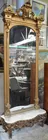 Lg. Victorian Pier Mirror w/Marble Base