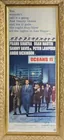 Cast Autographed Ocean's 11 Movie Poster/Insert 