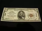 Carrolltown, PA $5.00 National Currency