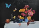 Irma Cavat Oil Painting on Wood