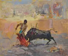 Mario Agostinelli Oil on Board