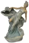 16 in. tall Art Nouveau Lady Figurine
