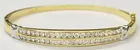 14K Yellow Gold Diamond Bangle Bracelet