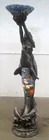 Art Nouveau Mosaic Dolphin Lamp