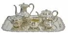 6 Pc Theodore B Starr Sterling Silver Tea Set #507