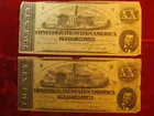 #10 $20. Confederate (2) T-51