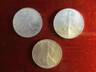 #44 (3) 1986 1oz. Eagles
