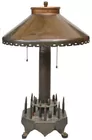 20 in. tall Trench Art Lamp