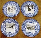 6 Royal Doulton Gibson Girls Plates Braun & Helmer