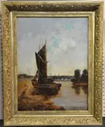 Unsgd. Antq. Oil Painting