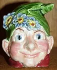 Majolica Elf Bank 3 in. Braun & Helmer