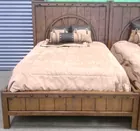 Southwestern Style Bed Frame W/ Full Size Bed